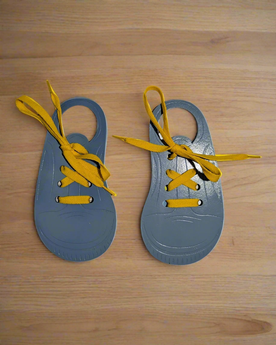 Learn to tie your shoes