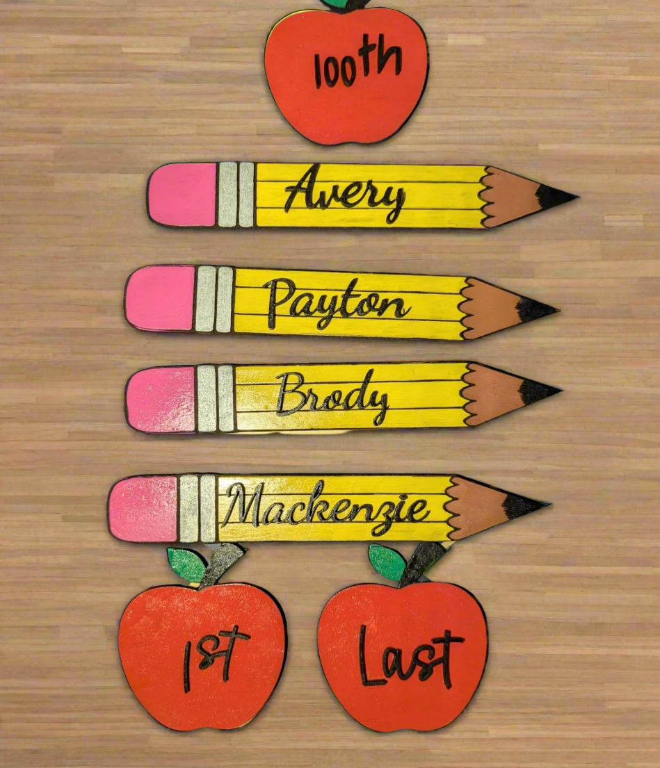 Back to school , interchangeable sign