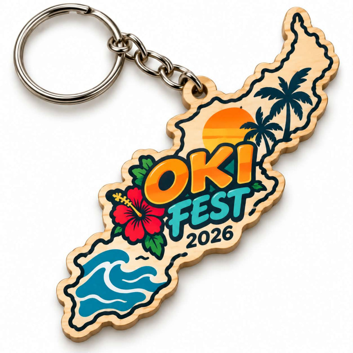 OKI Fest 2026 Keychain
