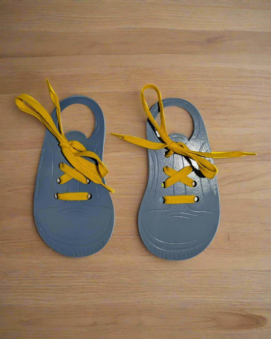 Learn to tie your shoes